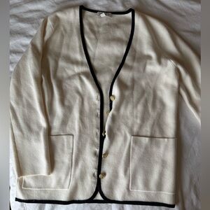 J crew cardigan